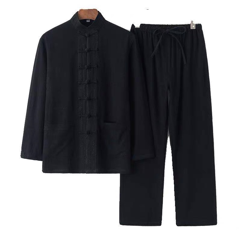 새로운 2026년형 면마 혼방 중국풍 긴팔 셔츠 루즈핏 - Mens Linen Shirt Long Sleeve 리뷰 및 가격