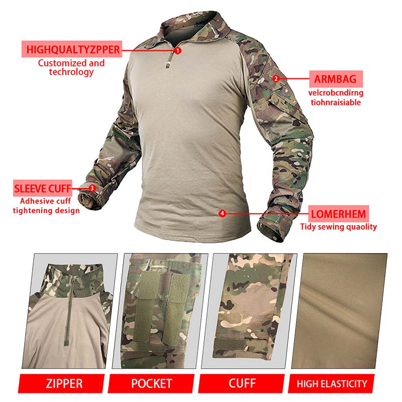 새로운 야외 사냥 바지 군사 전술 G3 훈련복 CP G - Tactical Military Shirt Cargo 리뷰 및 가격