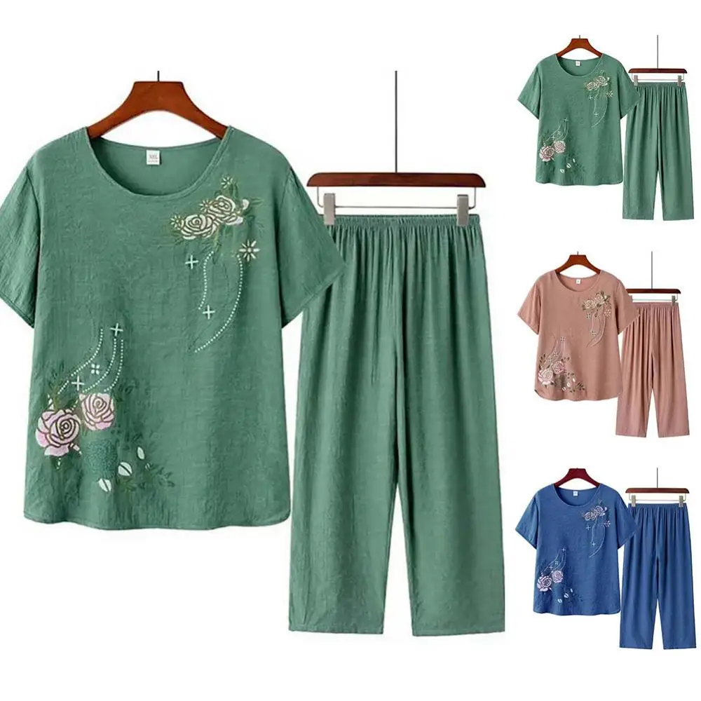 중년 노인 여성 반팔 티셔츠 어머니 정장 느슨한 대형  - Mens Linen Shirt Long Sleeve 리뷰 및 가격
