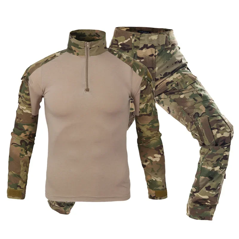 남성용 전술 전투복 세트 블랙 밀리터리 프로그 슈트 긴 - Tactical Military Shirt Cargo 리뷰 및 가격