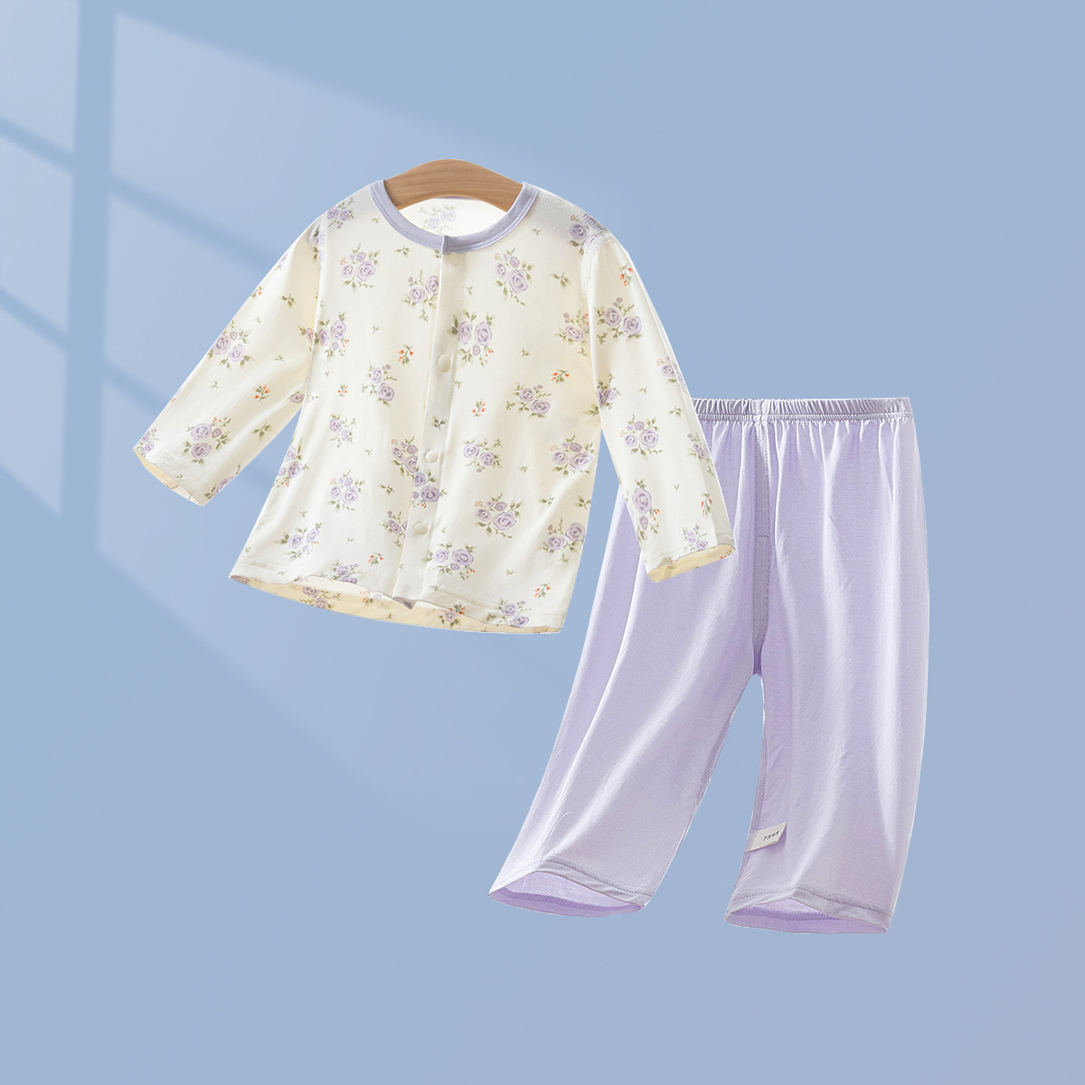 0-24M 아기 잠옷 세트 냉각 통기성 유아 2PCS  - Suits 리뷰 및 가격