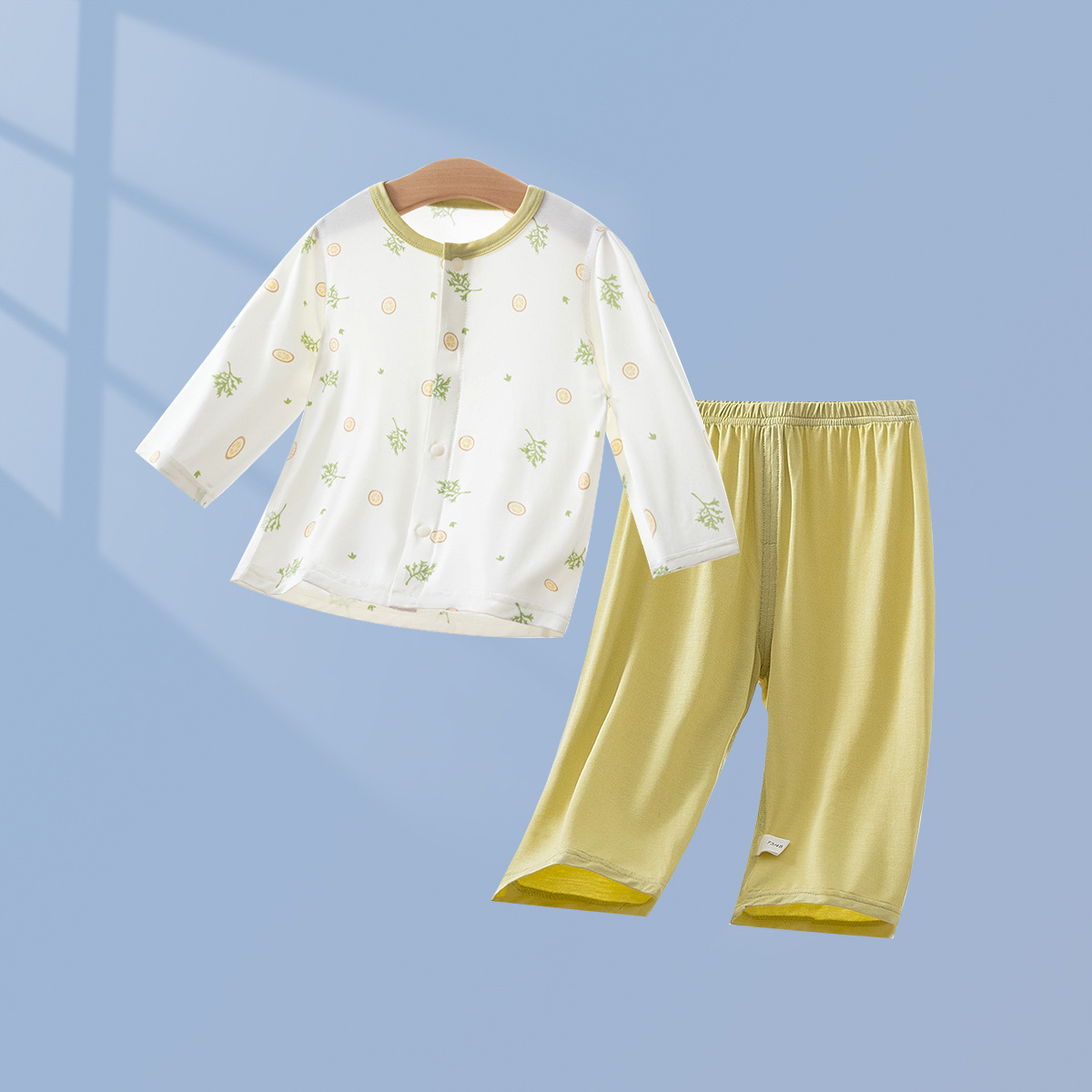 0-24M 아기 잠옷 세트 냉각 통기성 유아 2PCS  - Suits 리뷰 및 가격