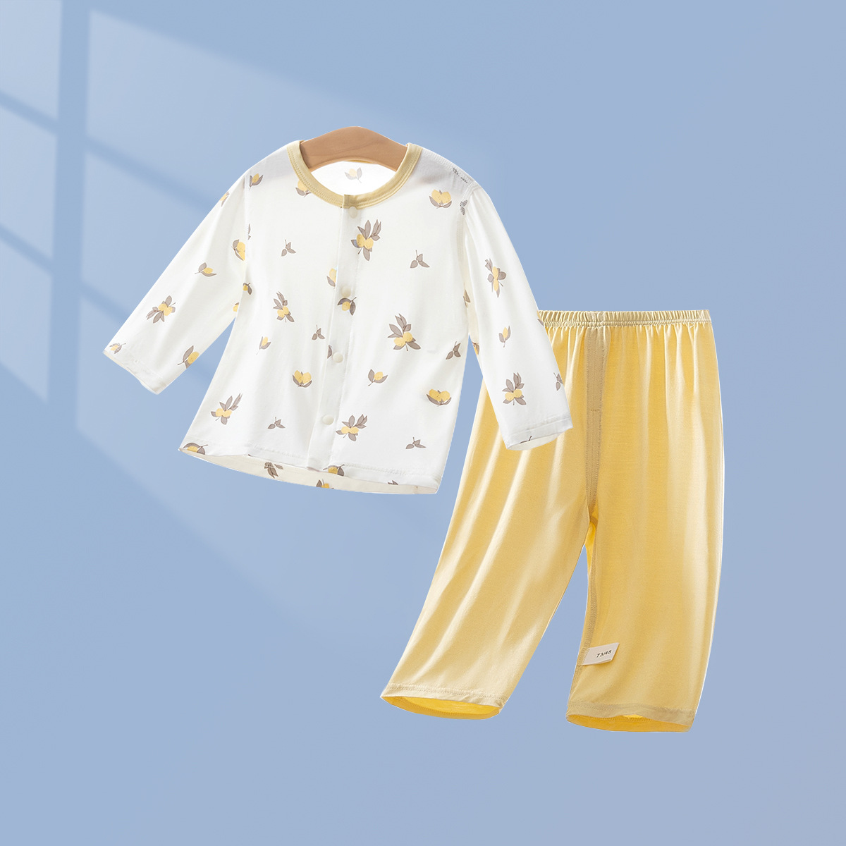 0-24M 아기 잠옷 세트 냉각 통기성 유아 2PCS  - Suits 리뷰 및 가격