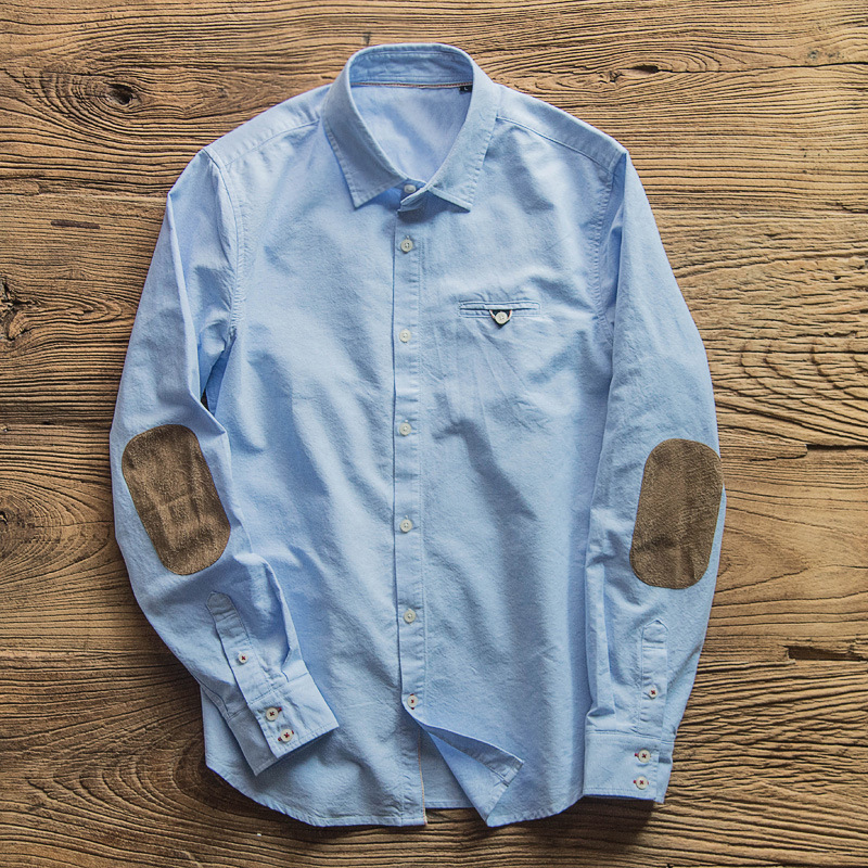 옥스포드 레트로 셔츠, 일본 비즈니스 캐주얼, 트렌디  - Oxford Cotton Casual Shirt Business 리뷰 및 가격