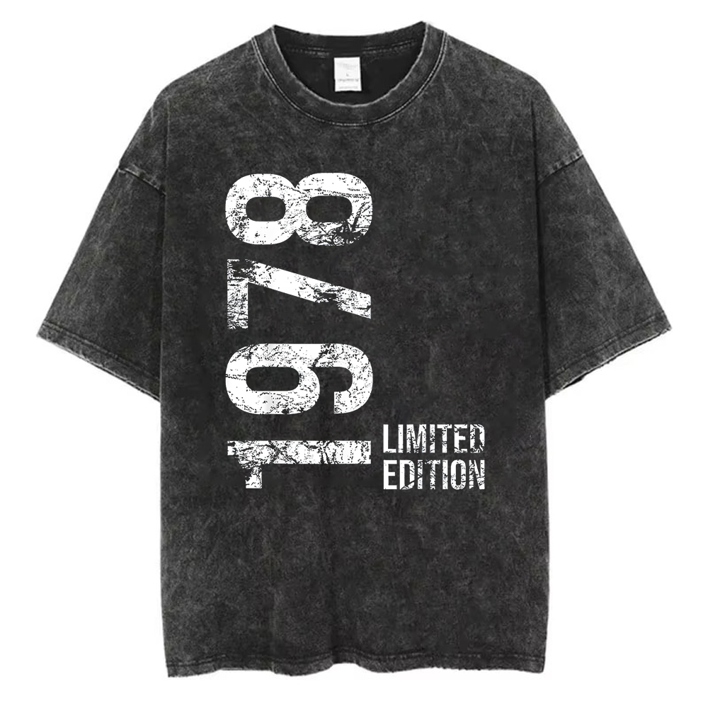 1978년 한정판 티셔츠 워싱 코튼 그래픽 티 여성 빈 - Acid Wash Vintage Graphic T Shirt 리뷰 및 가격